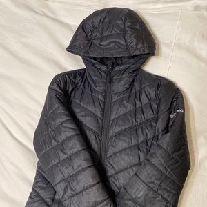 Black Columbia jacket.